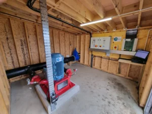 Micro hydro at the Scaliscro Estate Proterra Energy off-grid renewable energy project 2024