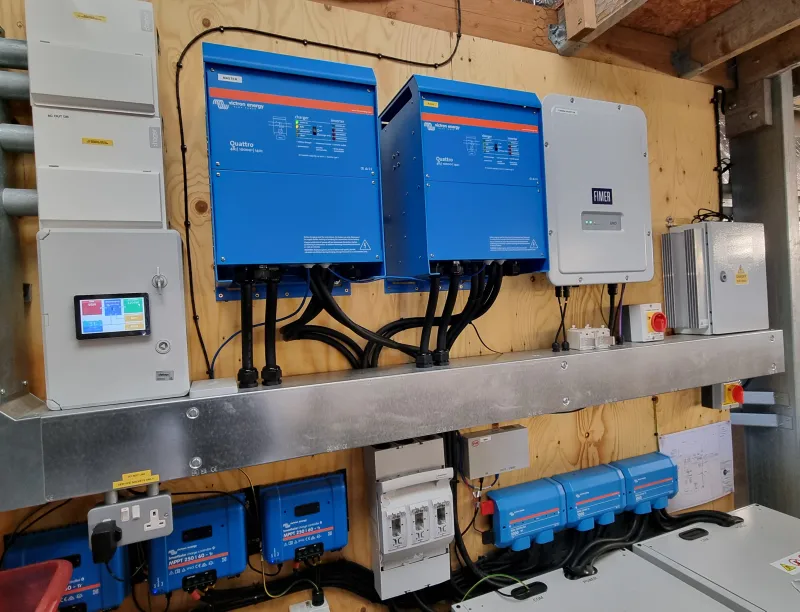 proterra energy grid-tied backup system