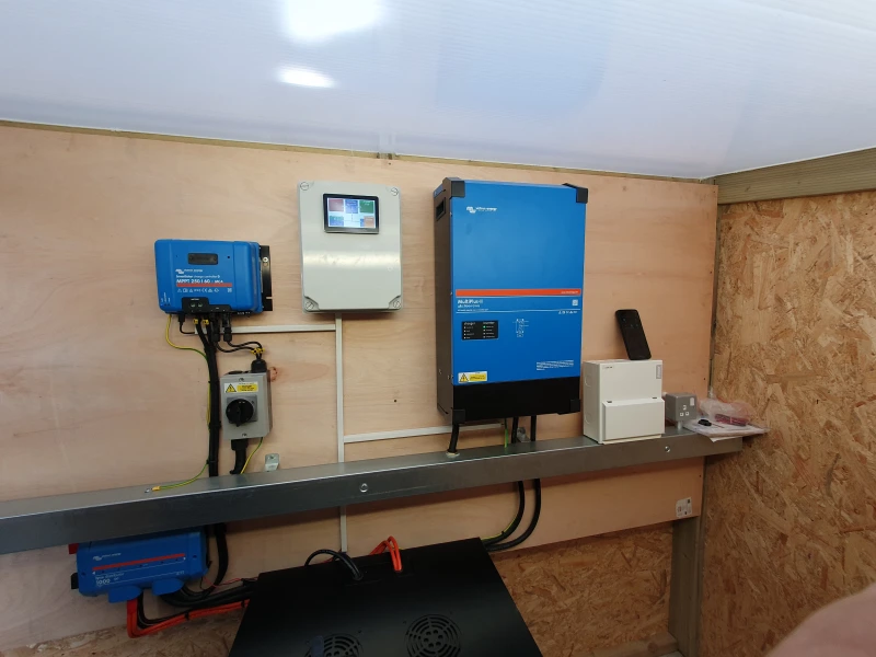 Uigshader Offgrid System Layout - Proterra Energy Renewable Power for Communities