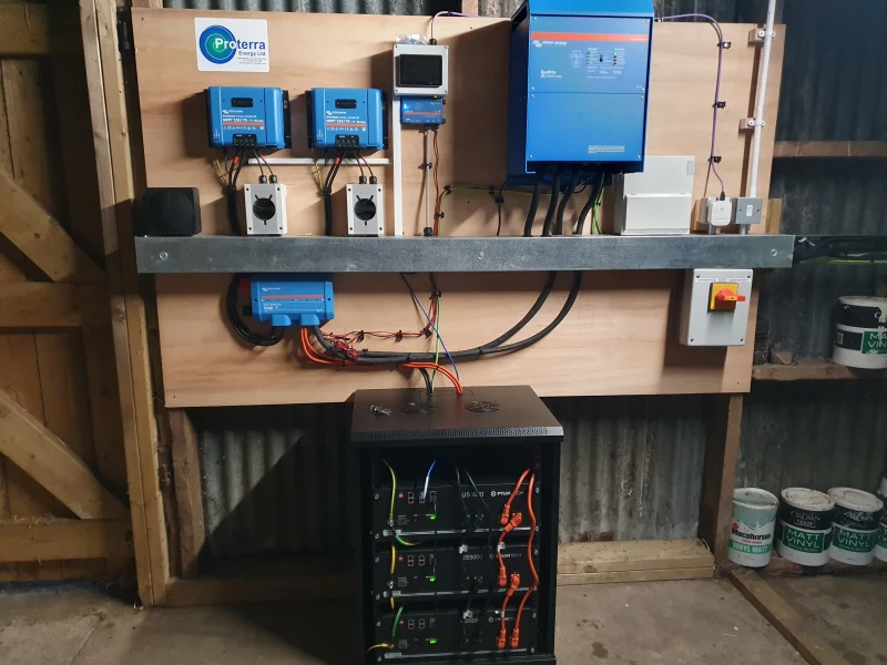 proterra energy wester ross project with victron renewable energy comonetns